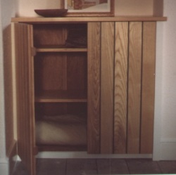Bedroom cupboard made from Ash