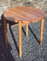 Beech circular breakfast table