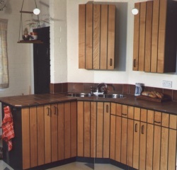 Kitchen made from Sweet Chestnut