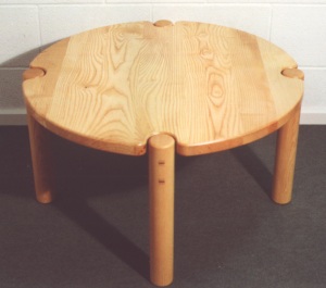 Circular Coffee table made from Pembrokeshire Ash - &pound;795