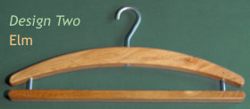 Coat Hanger Design 2 (Elm)