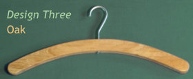 Coat Hanger Design 3 (Oak)