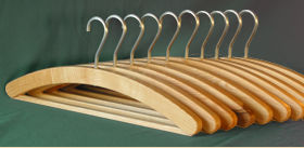 Coat Hanger Design 4 (Ash x 10)