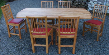 Myrtle table and chairs.