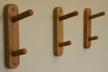 Hat & Coat Hook made from Pembrokeshire Beech