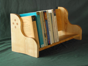 Book rack made from Pembrokeshire Ash