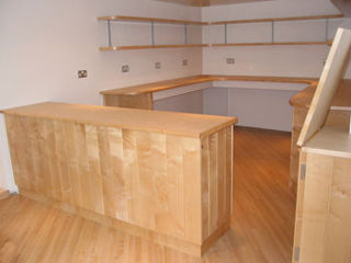 Sycamore shop counter